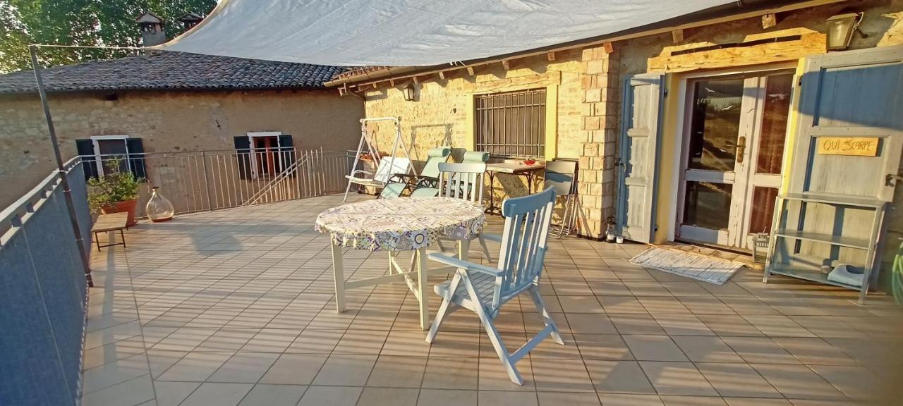 Ferienwohnung La Terrazza In Collina Monte Orsello Exterior foto